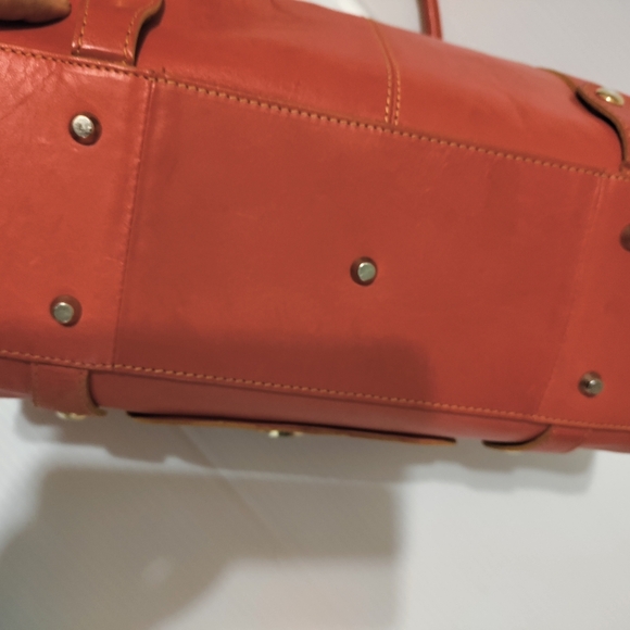 PAOLO MASI Genuine Leather Large Satchel - Picture 6 of 12